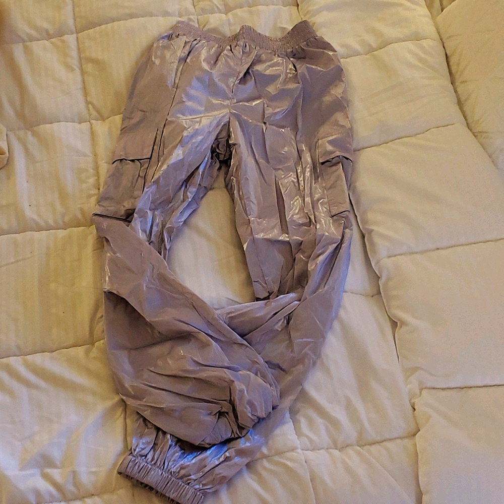 Unicorn purple track pants